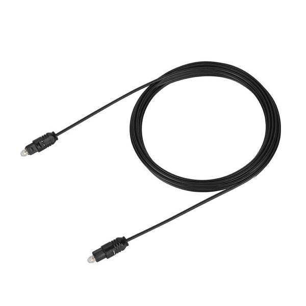 Imagem de Cabo estéreo de áudio Dioche OD2.2mm 1m/2m/3m para TosLink