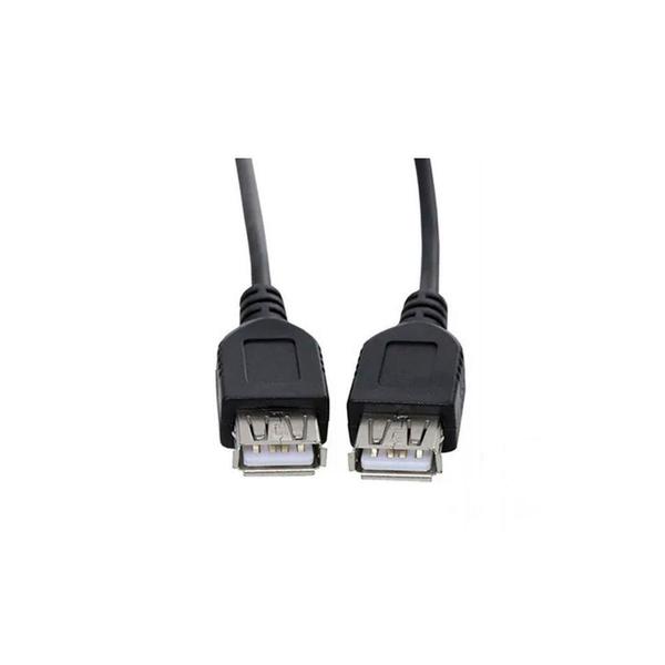 Imagem de Cabo Extensor Adaptador Usb 2.0 Fêmea X Usb Fêmea 2 Metros - LELONG