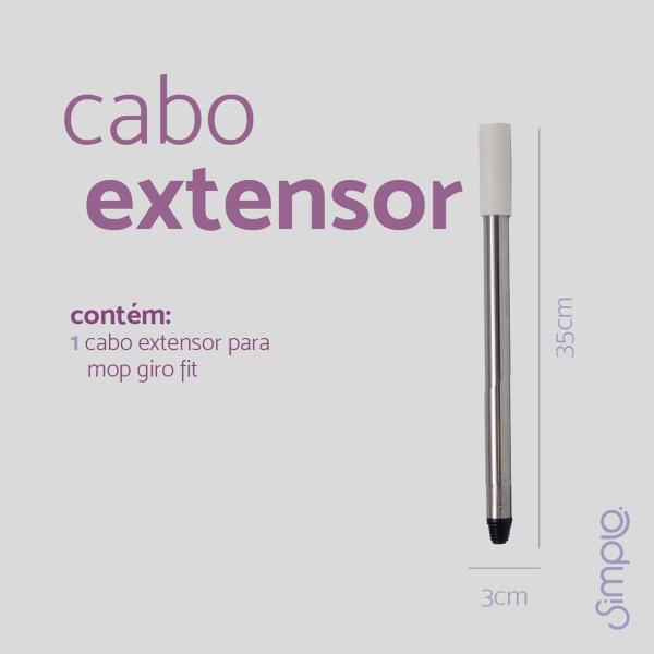 Imagem de Cabo extensor para mop giro fit  Simplo