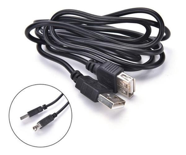 Imagem de Cabo Extensor Usb 2.0 Macho X Femea 2 Metros Extensão Usb