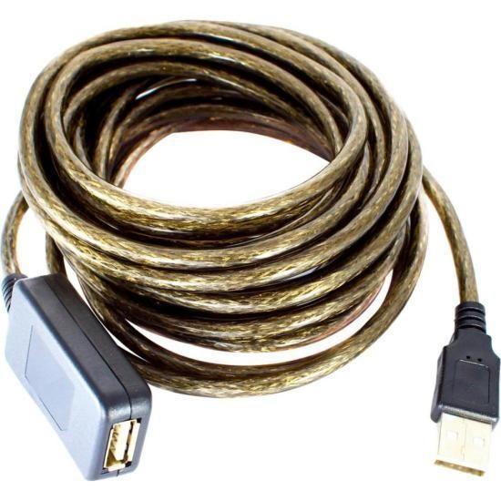 Imagem de Cabo Extensor Usb 2.0 Macho X Fêmea Com Filtro 10M Storm