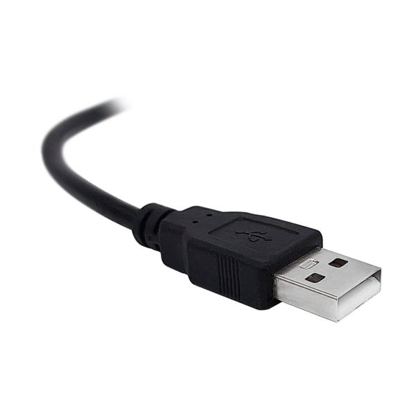 Imagem de Cabo Extensor USB 2.0 X-Cell, USB Macho x USB Fêmea, 5m, Preto - XC-M/F-5M