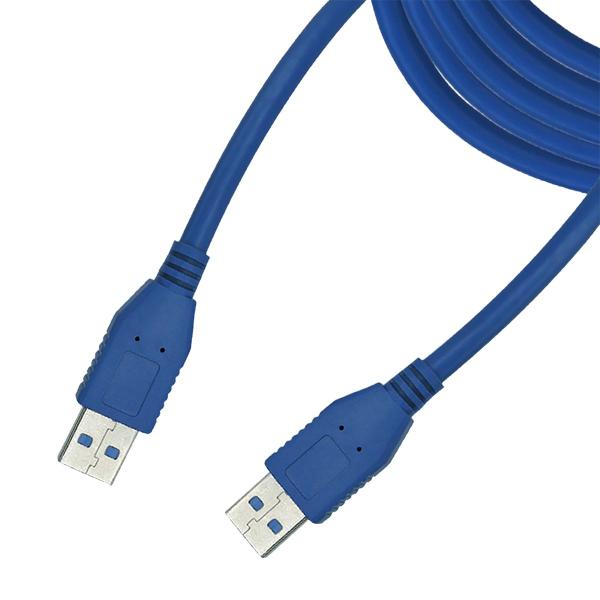 Imagem de Cabo Extensor Usb 3.0 Macho X Macho 1,5m Azul