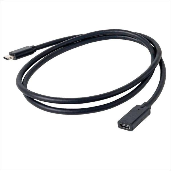 Imagem de Cabo Extensor USB-C 1 Metro 4K 60hz 10 Gbps Cirilo Cabos