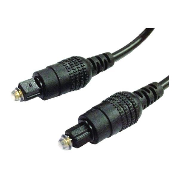 Imagem de Cabo Fibra Optica Para Audio 2,2Mm Toslink/ Toslink Preto 3M