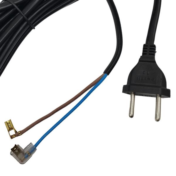 Cabo Fio Elétrico com Luva 5M 2x1MM 2P 10A Compatível com Aspirador Electrolux FlexS - Parceiro das Peças Imagem de Cabo Fio Elétrico com Luva 5M 2x1MM 2P 10A Compatível com Aspirador Electrolux FlexS