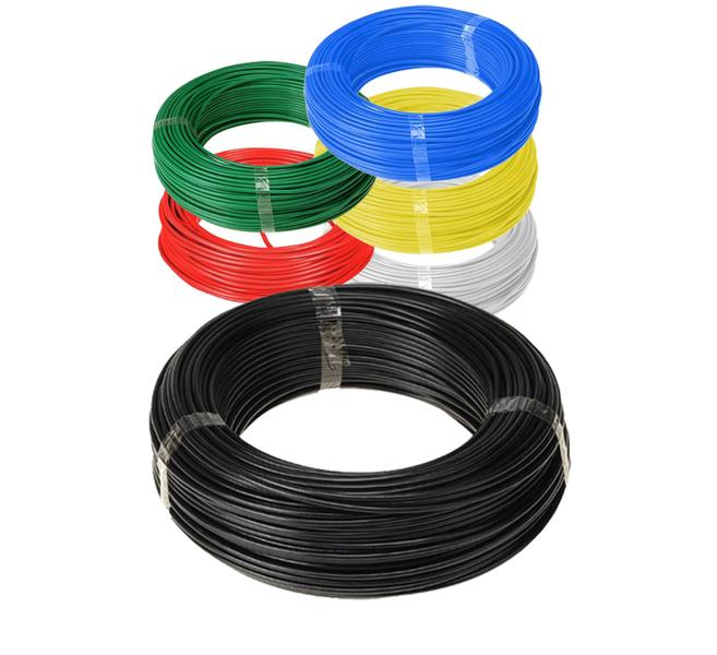 Cabo Fio Flexível Sil Cores - 10mm Rolo Com 30 Metros Imagem de Cabo Fio Flexível Sil Cores - 10mm Rolo Com 30 Metros