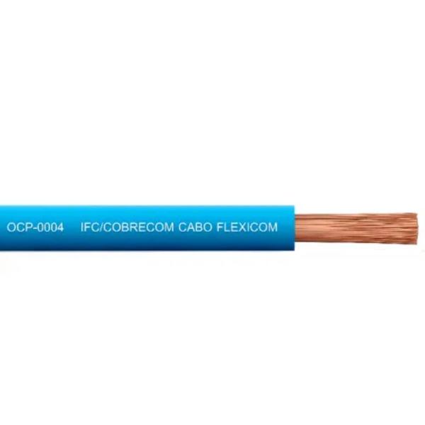 Cabo Flexicom Azul de Cobre 750 Volts com 100 Metros 2,5mm - 382370 - COBRECOM Imagem de Cabo Flexicom Azul de Cobre 750 Volts com 100 Metros 2,5mm - 382370 - COBRECOM