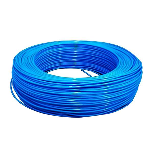 Cabo Flexicom Azul de Cobre 750 Volts com 100 Metros 4,0mm - 1150602401 - COBRECOM Imagem de Cabo Flexicom Azul de Cobre 750 Volts com 100 Metros 4,0mm - 1150602401 - COBRECOM