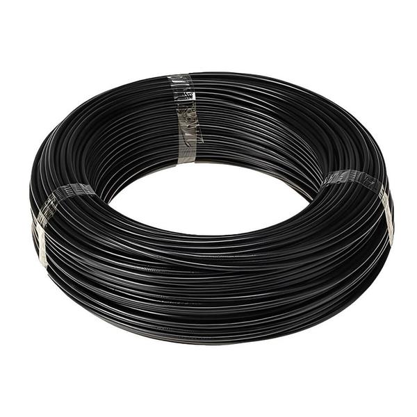 Imagem de Cabo Flexicom Preto de Cobre 750 Volts com 100 Metros 4,0mm - 1150604401 - COBRECOM