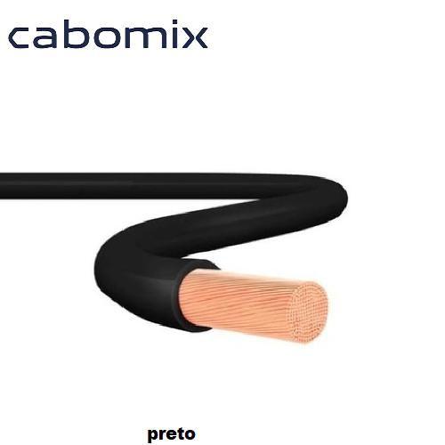 Cabo Flexível 0,75mm rolo 100 metros varias cores Cabomix - Cabo mix Imagem de Cabo Flexível 0,75mm rolo 100 metros varias cores Cabomix