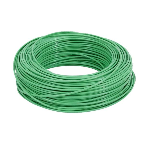 Cabo Flexível 1.0mm 750V Rolo Com 200 Metros Verde - FIOS INMETRO ISO9001 Imagem de Cabo Flexível 1.0mm 750V Rolo Com 200 Metros Verde
