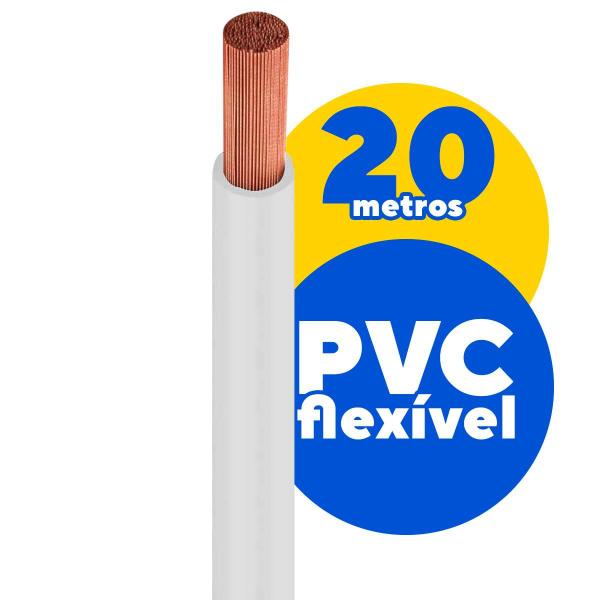 Cabo Flexível 1.5Mm² Branco 20 Metros - Force Line Imagem de Cabo Flexível 1.5Mm² Branco 20 Metros - Force Line