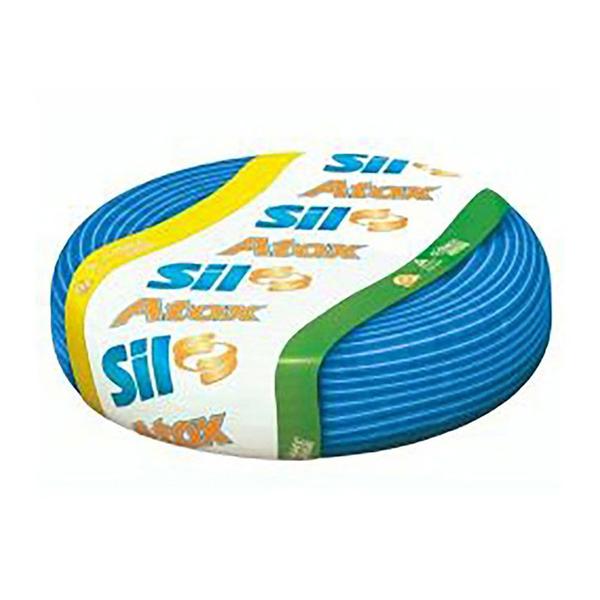 Cabo Flexível 10.0mm 750V Rolo Com 100 Metros Azul - FIOS INMETRO ISO9001 Imagem de Cabo Flexível 10.0mm 750V Rolo Com 100 Metros Azul