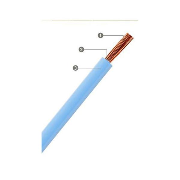 Cabo Flexivel 1,00Mm 750V Azul Escuro Rolo Com 100 Metros - Multimarcas Imagem de Cabo Flexivel 1,00Mm 750V Azul Escuro Rolo Com 100 Metros - Multimarcas