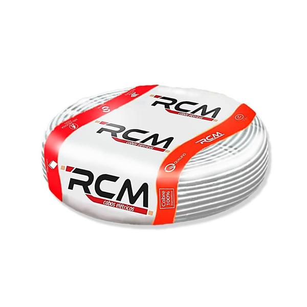 Cabo Flexível 1,5mm RCM Branco - 100 Metros Imagem de Cabo Flexível 1,5mm RCM Branco - 100 Metros