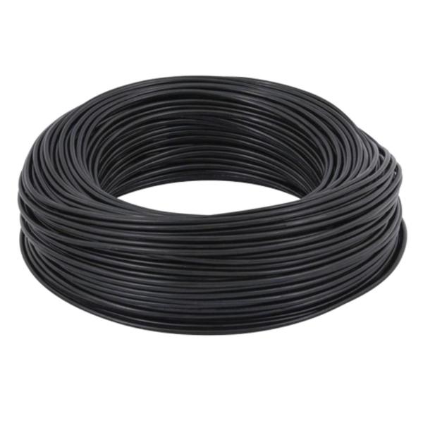 Cabo Flexível 16mm 1kv Preto 1 Metro - Sil Imagem de Cabo Flexível 16mm 1kv Preto 1 Metro - Sil