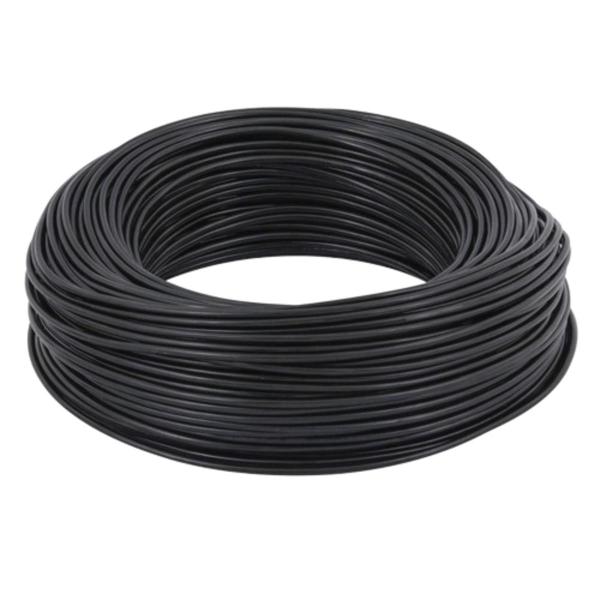 Cabo Flexível 16mm 1kv Preto 1 Metro - Sil Imagem de Cabo Flexível 16mm 1kv Preto 1 Metro - Sil