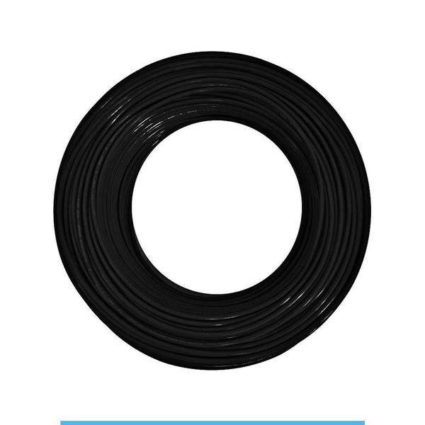 Cabo Flexível 2,5mm 100m Preto - RCM Imagem de Cabo Flexível 2,5mm 100m Preto - RCM