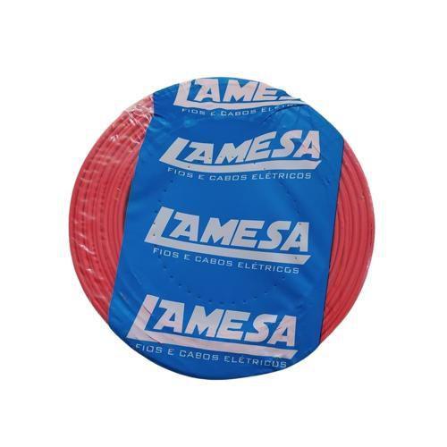 Cabo Flexível 2,5Mm Rolo Com 100 Metros Vermelho Lamesa Imagem de Cabo Flexível 2,5Mm Rolo Com 100 Metros Vermelho Lamesa