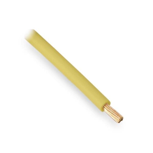 Cabo Flexível 450/750V 10,0mm² 20m Amarelo Force Line Imagem de Cabo Flexível 450/750V 10,0mm² 20m Amarelo Force Line