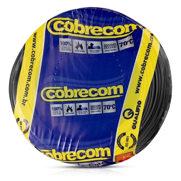 Cabo flexivel 6,0 mm2 pt cobrecom Imagem de Cabo flexivel 6,0 mm2 pt cobrecom