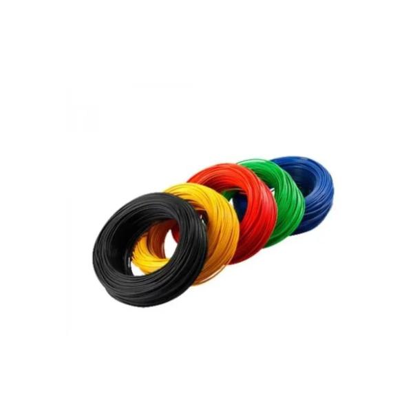 Cabo Flexivel 6,0MM Preto 750V 100 Metros COBRECOM Imagem de Cabo Flexivel 6,0MM Preto 750V 100 Metros COBRECOM