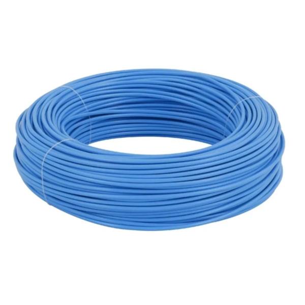 Cabo Flexível 6mm Azul Sil - 1 Metro Imagem de Cabo Flexível 6mm Azul Sil - 1 Metro