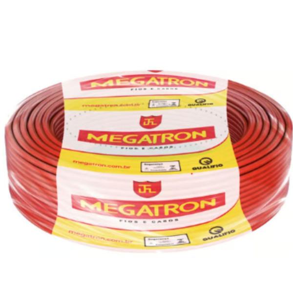 Cabo Flexível 750v Vermelho 1x2,5mm 50m Megatron Imagem de Cabo Flexível 750v Vermelho 1x2,5mm 50m Megatron