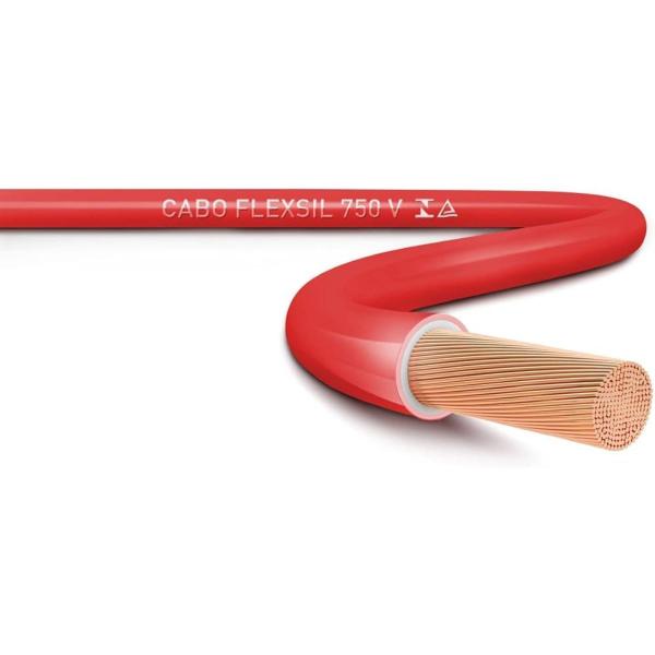 Cabo Flexível 750v Vermelho 1x2,5mm 50m Megatron Imagem de Cabo Flexível 750v Vermelho 1x2,5mm 50m Megatron