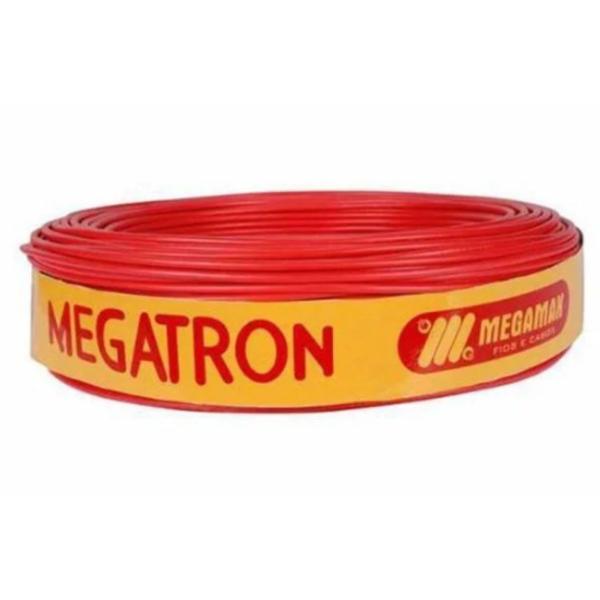 Cabo Flexível 750v Vermelho 1x2,5mm 50m Megatron Imagem de Cabo Flexível 750v Vermelho 1x2,5mm 50m Megatron