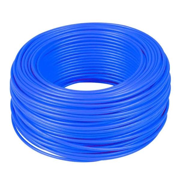 Imagem de Cabo Flexível BWF 10,0mm² Rolo de 100 Metros 750V Corfio - Azul