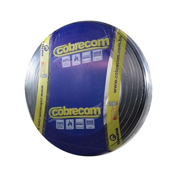 Imagem de Cabo Flexível cobrecom 1.5mm² preto 450/750v rolo c/100 metros