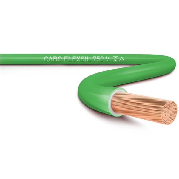 Cabo Flexivel Flexsil 750v 10,00mm² 100m Imagem de Cabo Flexivel Flexsil 750v 10,00mm² 100m