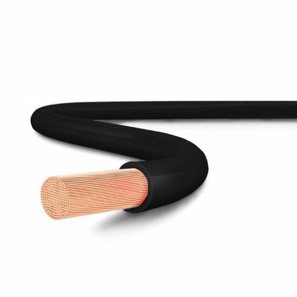 Cabo Flexível Sil 2,5mm Rolo 100mts Preto - FIO E CABOS ELETRICOS Imagem de Cabo Flexível Sil 2,5mm Rolo 100mts Preto