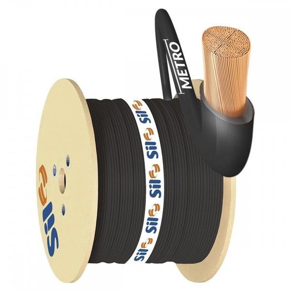 Cabo Flexivel Sil 750V 50Mm Preto Por Metro - SIL FIOS E CABOS Imagem de Cabo Flexivel Sil 750V 50Mm Preto Por Metro