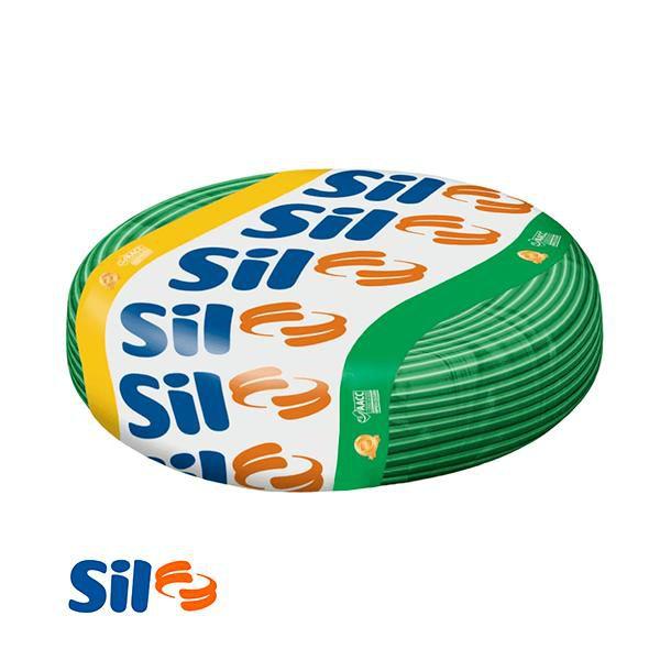 Cabo FlexSil 750 V 2,50 Verde - Rolo 100m - SIL Imagem de Cabo FlexSil 750 V 2,50 Verde - Rolo 100m - SIL