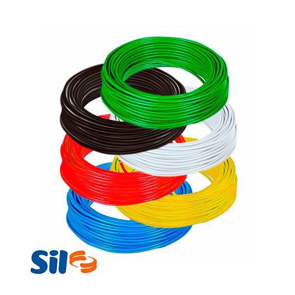 Cabo FlexSil 750 V 2,50 Verde - Rolo 100m - SIL Imagem de Cabo FlexSil 750 V 2,50 Verde - Rolo 100m - SIL