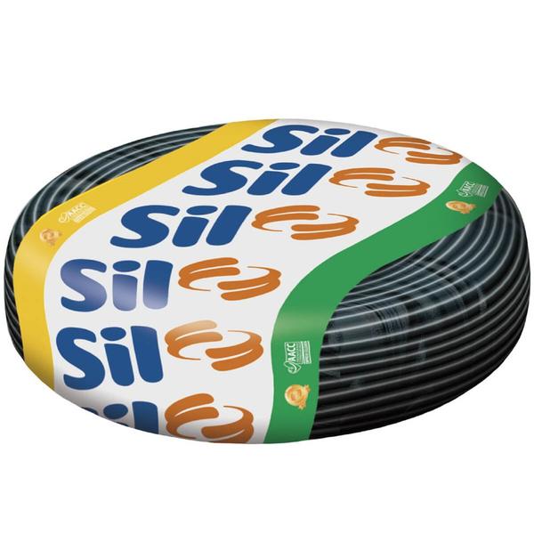 Cabo Flexsil 750 Volts 25mm Preto com 100 Metros - 3.023 PT - SIL Imagem de Cabo Flexsil 750 Volts 25mm Preto com 100 Metros - 3.023 PT - SIL