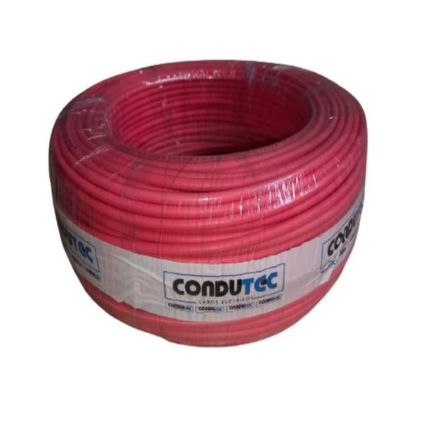 Cabo Fotovoltaico 1X6,0Mm 0,6/1Kv Com 100 Metros Vermelho - Condutec Imagem de Cabo Fotovoltaico 1X6,0Mm 0,6/1Kv Com 100 Metros Vermelho