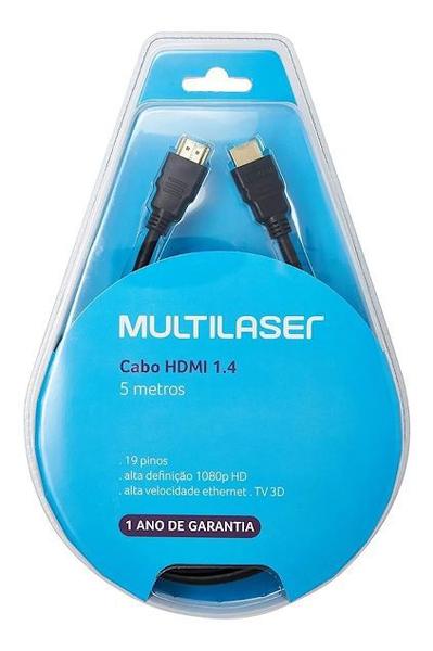 Imagem de Cabo hdmi 1.4 5 metros  wi249