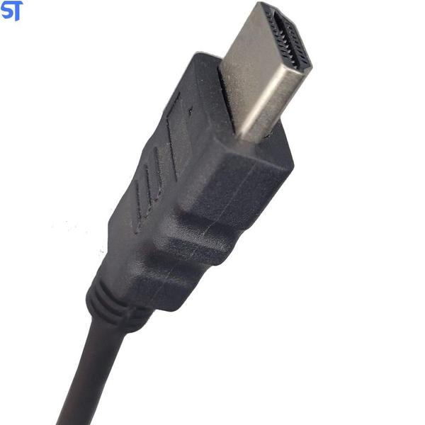 Imagem de Cabo Hdmi 1 Metro Reforçado Macho X Macho Dual Comp