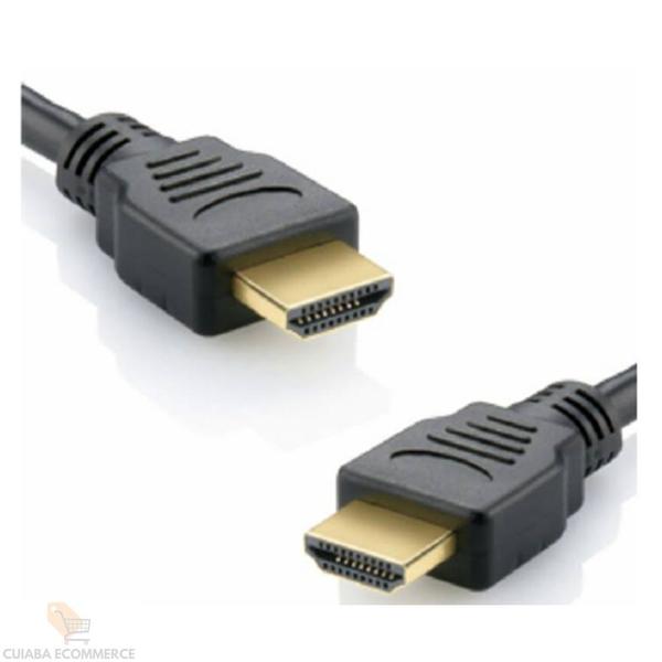 Cabo Hdmi 1,8m: Blu-ray, TV e Games em HD - A.R Variedades MT Imagem de Cabo Hdmi 1,8m: Blu-ray, TV e Games em HD