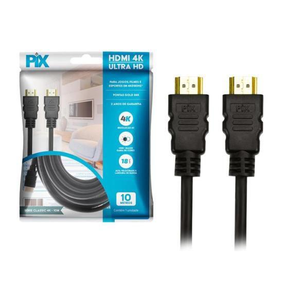 Imagem de Cabo HDMI 2.0 4k 10m Pix