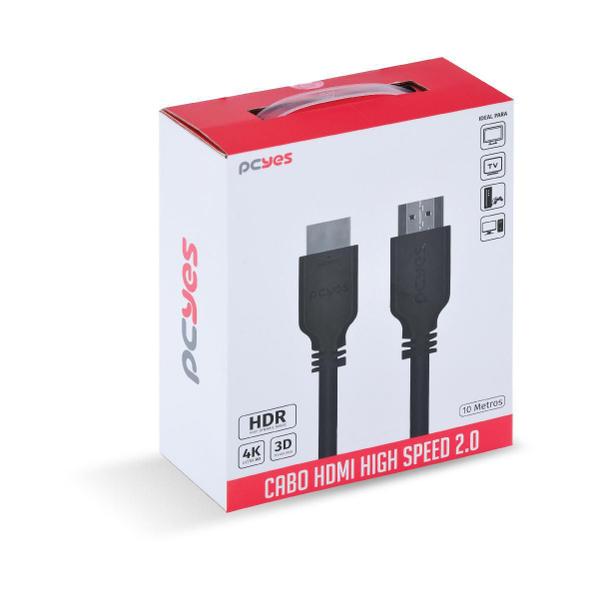 Imagem de Cabo Hdmi 2.0 4K 30Awg Puro Cobre 10 Metros - Phm20-10