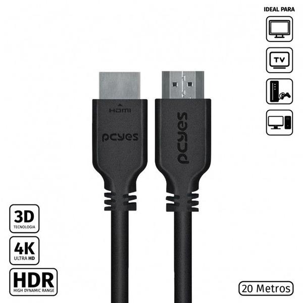 Imagem de Cabo hdmi 2.0 4k 30awg puro cobre 20 metros - phm20-20