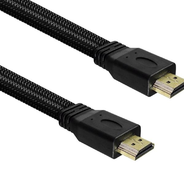 Imagem de Cabo Hdmi 2.0 4k 3d Ultrahd 19 Pinos  3 Metros