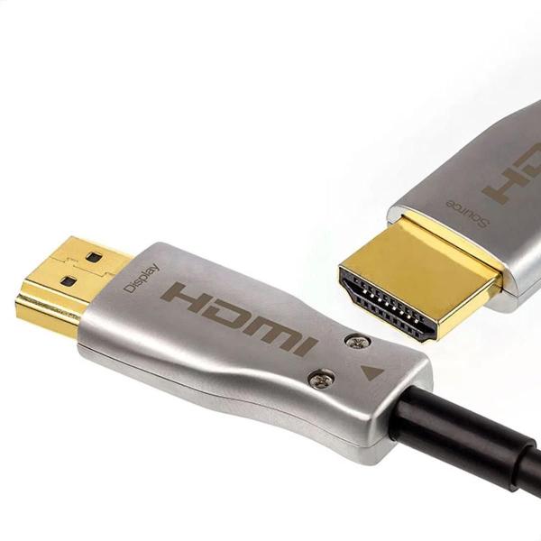 Imagem de Cabo Hdmi 2.0 4K Fibra Óptica - 80 Metros