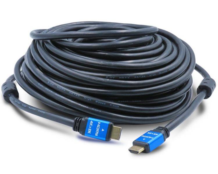 Imagem de Cabo HDMI 2.0 - 4K, Ultra HD, 3D, 19 Pinos - 20 metros