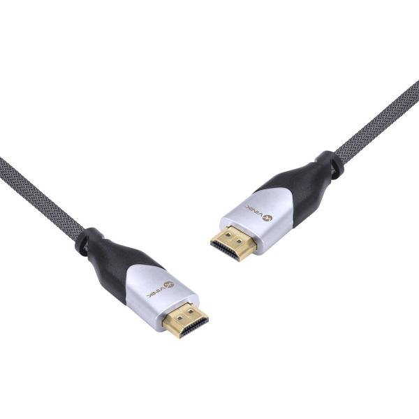 Imagem de Cabo Hdmi 2.0 4k Ultra Hd 3d Conexão Ethernet Blindado Em Nylon 2 Metros - H20b-2